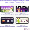 PlayShifu STEM Toy Math Game - Plugo Count (Kit + App with 5 Interactive Math Games) Educational Toy for 4 5 6 7 8 year old