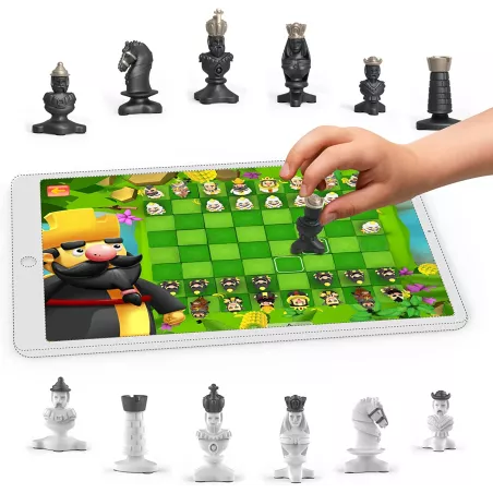PlayShifu Interactive Chess Board Game - Tacto Chess (Kit + App with 4 Modes) Fun Chess Set for Kids, Beginners, for Kids, Age 6
