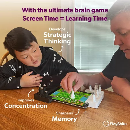 PlayShifu Tacto Chess : Apprenez les Échecs en sAmusant ! Jeu Interactif pour Enfants (6+)