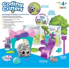Learning Resources- Créatures à Programmer Scamper et Sneaker, LER3081