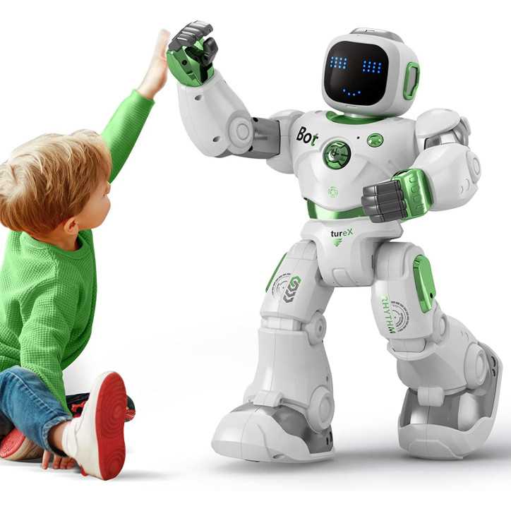 Robot Intelligent Ruko Carle: Jouet Éducatif Programmable avec Commande Vocale - Le Cadeau Parfait pour Enfants! Robot Intelligent Ruko Carle: Jouet Éducatif Programmable avec Commande Vocale - Le Cadeau Parfait pour Enfants!