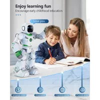 Robot Intelligent Ruko Carle: Jouet Éducatif Programmable avec Commande Vocale - Le Cadeau Parfait pour Enfants!