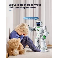 Ruko Large Smart Robot Toys for Kids, RC Robot Carle with Voice and app Control, Gifts for 4-9 Years Old Boys and Girls,