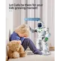 Robot Intelligent Ruko Carle: Jouet Éducatif Programmable avec Commande Vocale - Le Cadeau Parfait pour Enfants!