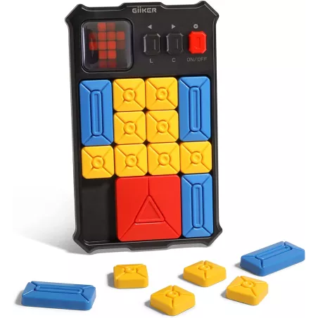 GiiKER Super Slide Brain Games, 500+ Levelled UP Challenges Brain Teaser Puzzles, Interactive Fidget Toys Handheld Games