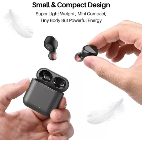 TOZO T6: Écouteurs Bluetooth Immersifs, Son Hi-Fi, Batterie 45H & Étanches IPX8!