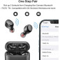 TOZO T6 Wireless Earbuds: Immersive Sound, Waterproof, 45H Battery - Perfect for Workouts!