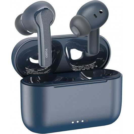 TOZO Active Noise Cancelling Headphones - Waterproof Bluetooth Earbuds