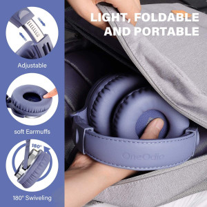 OneOdio Wired Over Ear Headphones Studio Monitor & Mixing DJ Stereo Headsets with 50mm Neodymium Drivers and 1/4 to 3.5mm Audio