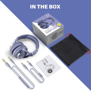 OneOdio Wired Over Ear Headphones Studio Monitor & Mixing DJ Stereo Headsets with 50mm Neodymium Drivers and 1/4 to 3.5mm Audio