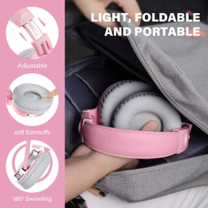 OneOdio Wired Over Ear Headphones Studio Monitor & Mixing DJ Stereo Headsets with 50mm Neodymium Drivers and 1/4 to 3.5mm Audio