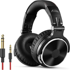OneOdio Wired Over Ear Headphones Studio Monitor & Mixing DJ Stereo Headsets with 50mm Neodymium Drivers and 1/4 to 3.5mm Audio