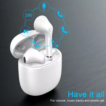 yobola Écouteurs sans Fil Bluetooth : Son HiFi, 40H dAutonomie, IPX5 Étanche - Idéal Sport!