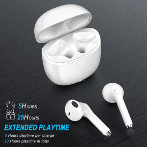 Wireless Earbuds, yobola Bluetoth Earbuds, IPX5 Waterproof Wireless Earphones Touch Control, Bluetoth 5.1 Headphones Built-in