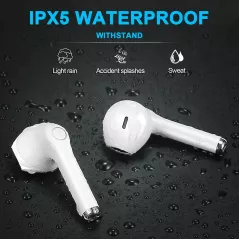 Wireless Earbuds, yobola Bluetoth Earbuds, IPX5 Waterproof Wireless Earphones Touch Control, Bluetoth 5.1 Headphones Built-in