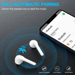 Wireless Earbuds, yobola Bluetoth Earbuds, IPX5 Waterproof Wireless Earphones Touch Control, Bluetoth 5.1 Headphones Built-in
