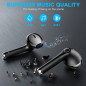 yobola Écouteurs sans Fil Bluetooth : Son HiFi, 40H dAutonomie, IPX5 Étanche - Idéal Sport!