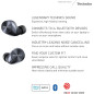Technics EAH-AZ60: Écouteurs Bluetooth à Réduction de Bruit, Son Haute Fidélité et Appels Clairs