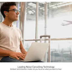Technics HiFi True Wireless Multipoint Bluetooth Earbuds with Advanced Noise Cancelling, Impressive Call Quality Using