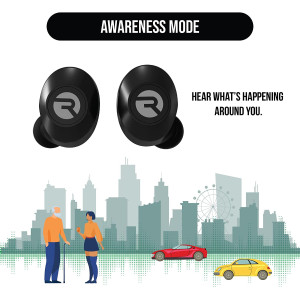 The Everyday Raycon Bluetooth Wireless Earbuds with Microphone- Stereo Sound in-Ear Bluetooth Headset True Wireless Earbuds 32