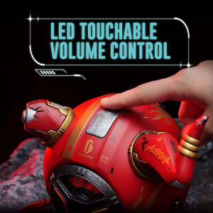 Gravastar Bluetooth Speakers Mars Pro, Bass Boost, 15H Playtime, Stereo Sound Music Box Bluetooth Portable Wireless Party