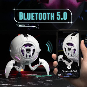 Gravastar Bluetooth Speakers Mars Pro, Bass Boost, 15H Playtime, Stereo Sound Music Box Bluetooth Portable Wireless Party