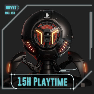 Gravastar Bluetooth Speakers Mars Pro, Bass Boost, 15H Playtime, Stereo Sound Music Box Bluetooth Portable Wireless Party