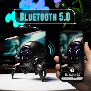 Gravastar Bluetooth Speakers Mars Pro, Bass Boost, 15H Playtime, Stereo Sound Music Box Bluetooth Portable Wireless Party