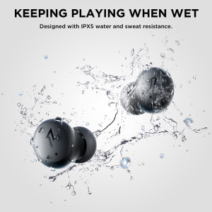 1MORE ComfoBuds Mini Hybrid Active Noise Cancelling Earbuds, in-Ear Headphones with Stereo Sound, Bluetooth 5.2 Headset with 4