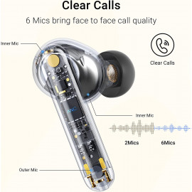 TCL S600 Wireless Earbuds - Noise Cancelling, Waterproof