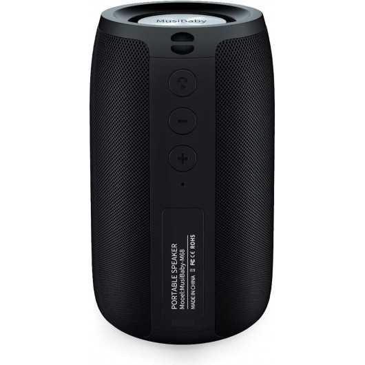 MusiBaby Portable Bluetooth Speaker - Waterproof, 24H Playtime