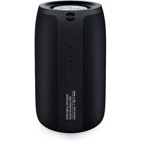 Bluetooth Speaker,MusiBaby Speakers,Outdoor, Portable,Waterproof,Wireless Speaker,Dual Pairing, Bluetooth 5.0,Loud