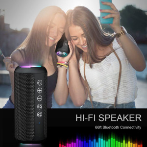 Ortizan Portable Bluetooth Speaker, IPX7 Waterproof Wireless Speaker with 24W Loud Stereo Sound, Outdoor Speakers with Bluetooth