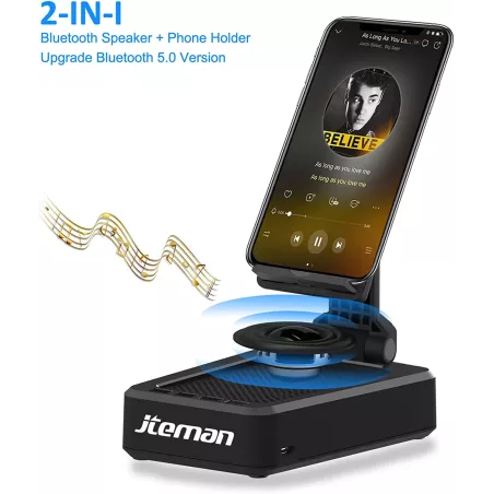 Ortizan Enceinte Bluetooth Étanche : Son Hi-Fi, 24H dAutonomie & Support Téléphone Intégré!