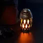 DIKAOU Enceinte Flamme LED : Ambiance Torche, Bluetooth, Son HD, Parfaite pour lExtérieur!
