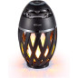 DIKAOU Enceinte Flamme LED : Ambiance Torche, Bluetooth, Son HD, Parfaite pour lExtérieur!