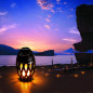DIKAOU Enceinte Flamme LED : Ambiance Torche, Bluetooth, Son HD, Parfaite pour lExtérieur!