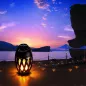 DIKAOU Enceinte Flamme LED : Ambiance Torche, Bluetooth, Son HD, Parfaite pour lExtérieur!