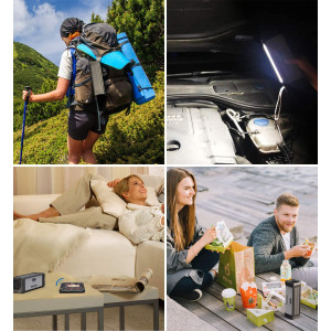 ABFOCE Solar Bluetooth Speaker,IPX7 Waterproof Speaker 20W Rich Bass,with 27 LEDs Lights TWS Wireless Speaker Bluetooth