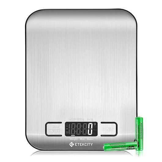 Etekcity ESN00 Digital Kitchen Scale, Smart Food Scale with