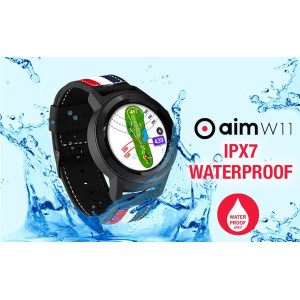 GolfBuddy Aim W11, the long lasting GPS watch