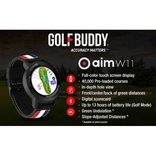 Golfbuddy w10 discount advanced gps watch