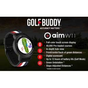 Montre GPS GolfBuddy Aim W11