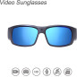 Lunettes Caméra HD 1080P OhO: Filmez Vos Aventures en Toute Sécurité! Verres Polarisés UV400, 32GB