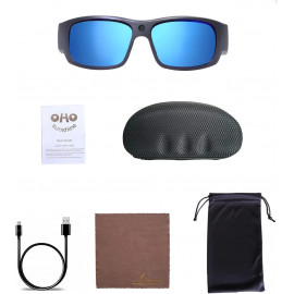 OhO Video Sunglasses – 1080P HD Recording & UV400 Protection