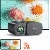 Tkisko Mini Projector,8000L WiFi Portable Outdoor Projector, HD 1080P 250" Supported, Dust-Proof Small Movie Projector for