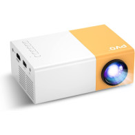 PVO Mini Portable Projector - 1080P Support, Lightweight and Compact