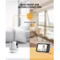 iFamily Moniteur Bébé Vidéo 5 avec Audio Bidirectionnel et Vision Nocturne - Sécurité et Sérénité!