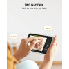 Moniteur bébé avec caméra et audio - Moniteur vidéo iFamily 5 pouces pour bébé avec télécommande panoramique/inclinaison, mode