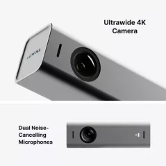 LUMINA 4K Webcam IA : Qualité Studio, Micros Doubles, Vidéo Ultra-Clair pour Mac & PC